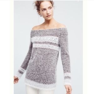 Anthropologie Sleeping on Snow Faroe Sweater